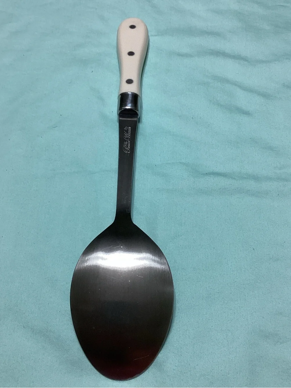 The Pioneer Woman White Handle Basting Serving Spoon